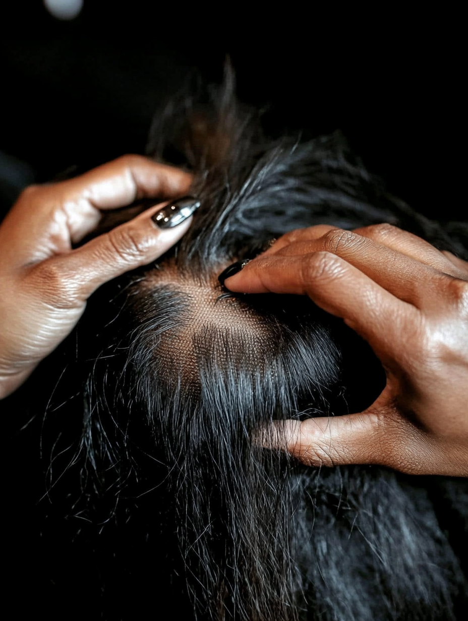 Mine Hair Wig Spa step - Assessment